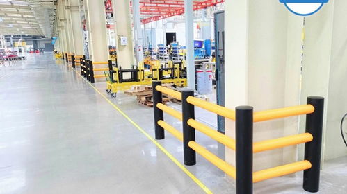 工厂车间安全防护的利器 高分子柔性防撞护栏与安全咨询服务